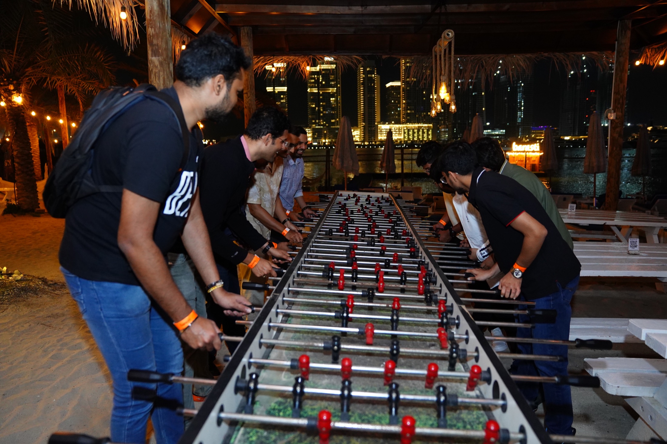 Foosball match